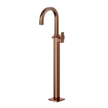 Jaquar Kubix Prime Blush Gold PVD Floor Mounted Single Lever Bath Mixer