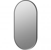 Kaiya 800 x 400mm Oblong Mirror - Matt Black