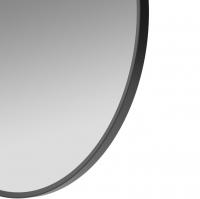Kaiya 800 x 400mm Oblong Mirror - Matt Black