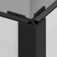 Kinewall External Corner Black