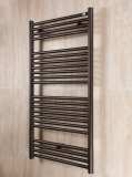 Zehnder Klaro 748 x 500 Towel Radiator - Quartz Brown