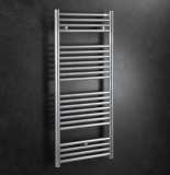 Zehnder Klaro 1148 x 500 Towel Radiator - Titane  