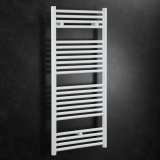 Zehnder Klaro 1148 x 600 Towel Radiator - White Quartz  