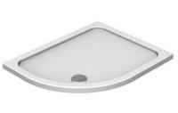 Kudos Kstone 900 x 800mm Offset Quadrant Anti-Slip Shower Tray