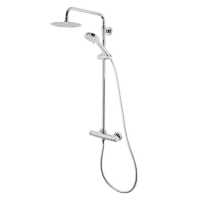 Tavistock Quantum Cool Touch Thermostatic Dual Function Bar Valve with Shower Head & Handset - SQT2209
