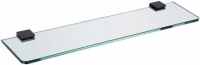 The White Space Glass Shelf - Black