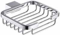 The White Space Soap Basket - Chrome 
