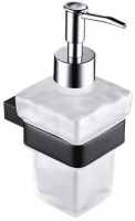 The White Space Liquid Soap Dispenser - Black