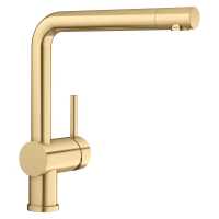 Blanco Linus Satin Gold Kitchen Tap