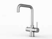 Signature D Style, Brushed Nickel, 3-in-1 Boiling Water Tap Inc Filter