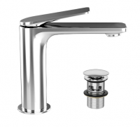 Jaquar Laguna Chrome Semi Extended Mono Basin Mixer Tap