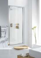 750mm White Pivot Shower Door, Lakes Classic Collection