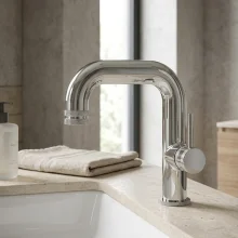 Lancia Score Mono Basin Mixer Tap Chrome RDB-NU-001