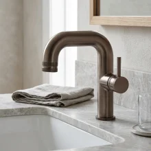 Lancia Score Chrome Side Lever Basin Mono Tap