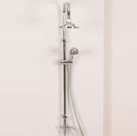 Leven Chrome Retro Fit Overhead Shower Kit