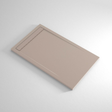 Lujo Lineal 1600 x 900mm Sand Slate Linear Waste Shower Tray