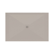 Lujo Stone Centro 1200 x 800mm Sand Slate Shower Tray - Cut to Size