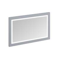 Burlington 120cm x 75cm Grey Illuminated Framed Mirror