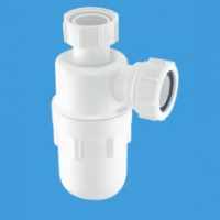 McAlpine 75mm Water Seal Bottle Trap with Multifit Outlet-A10