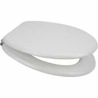 MDF AntiBac Toilet Seat in White - 82995