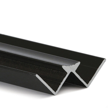 MEGAboard Aluminium Black Internal Corner - 2400mm