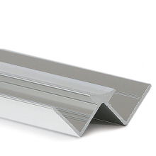MEGAboard Aluminium Satin Internal Corner - 2400mm