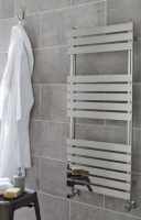 Kartell New York 906 x 500mm Designer Bathroom Radiator - Chrome