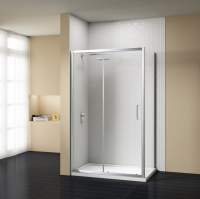 Lakes Classic 2000mm Showering Spaces Semi-Frameless Double Sliding Door