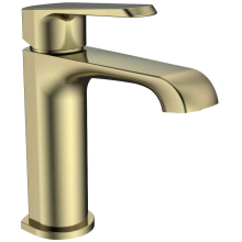 Lancia Montana Brushed Brass Mini Mono Basin Tap
