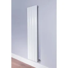 DQ Moto 1800 x 475mm Gloss White Vertical Radiator