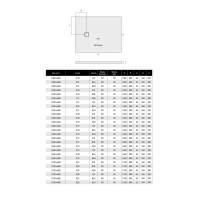 MX Minerials X2S Slate Shower Tray