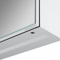 Shetland 600mm 2 Door Front-Lit LED Mirror Cabinet