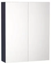 Marina Mid Grey Gloss Waterproof Mirror Cabinet