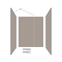 Mermaid Elite Ambience Collection 3 Sided Kit 1200 x 1800 x 1200mm