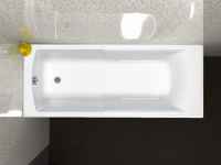 Carron Eco Matrix - 5mm - Single Ended Bath - 1600 x 700