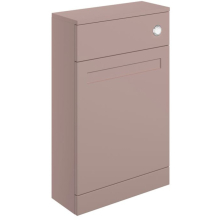 Merchtem 500mm Matt Pink Floor Standing Toilet Unit 