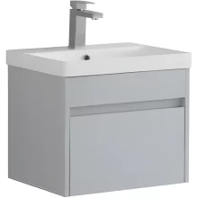 Mercia 500mm Light Grey Waterproof Wall Hung Vanity Unit