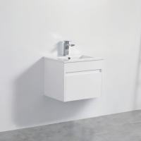 Lewis 1000mm Matt Grey Slimline Basin & Toilet Combination Unit by Highlife