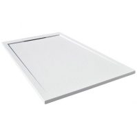 Nuie Pearlstone 1700 x 800 Slate Grey Walk In Shower Tray