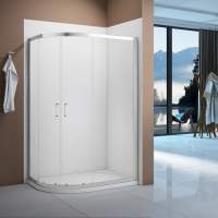 Merlyn Vivid Boost 900 x 800mm 2 Door Offset Quadrant Shower Enclosure