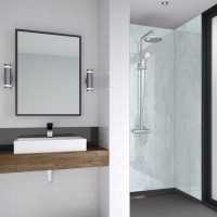 Durapanel Dark Linen 1200mm S/E Bathroom Wall Panel By JayLux