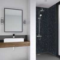Durapanel White Sparkle 1200mm S/E Bathroom Wall Panel By JayLux