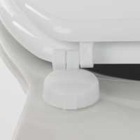 PP D TwentyONE White Soft Close Toilet Seat - Euroshowers