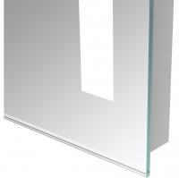 Muscovy 500 x 700mm Rectangle Front-Lit LED Mirror