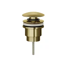 HIB Click-clack Universal Basin Waste - Brushed Brass