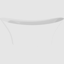 Nuie Choice Moment 1600mm Freestanding Slipper Bath