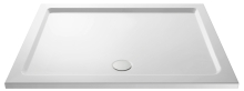 Nuie Pearlstone 1600 x 760mm Slimline Rectangle Shower Tray 
