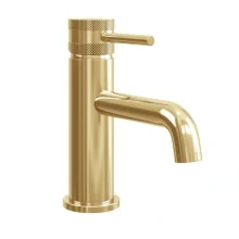 Lancia Core Brushed Brass Mono Basin Mixer Tap NU-003