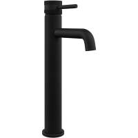 Scudo Core Tall Mono Basin Mixer Tap Black