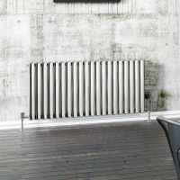 Cove Polished Stainless Steel Single Sided 600 x 826mm Designer Radiator - DQ Heating
